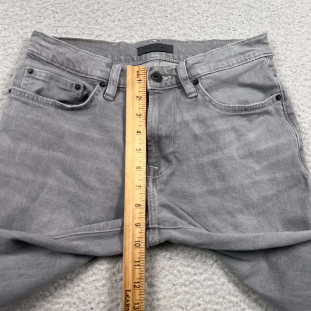 John Varvatos Jeans Mens 29 JV 701 Regular Fit‎ Straight Leg Stretch Denim Grey